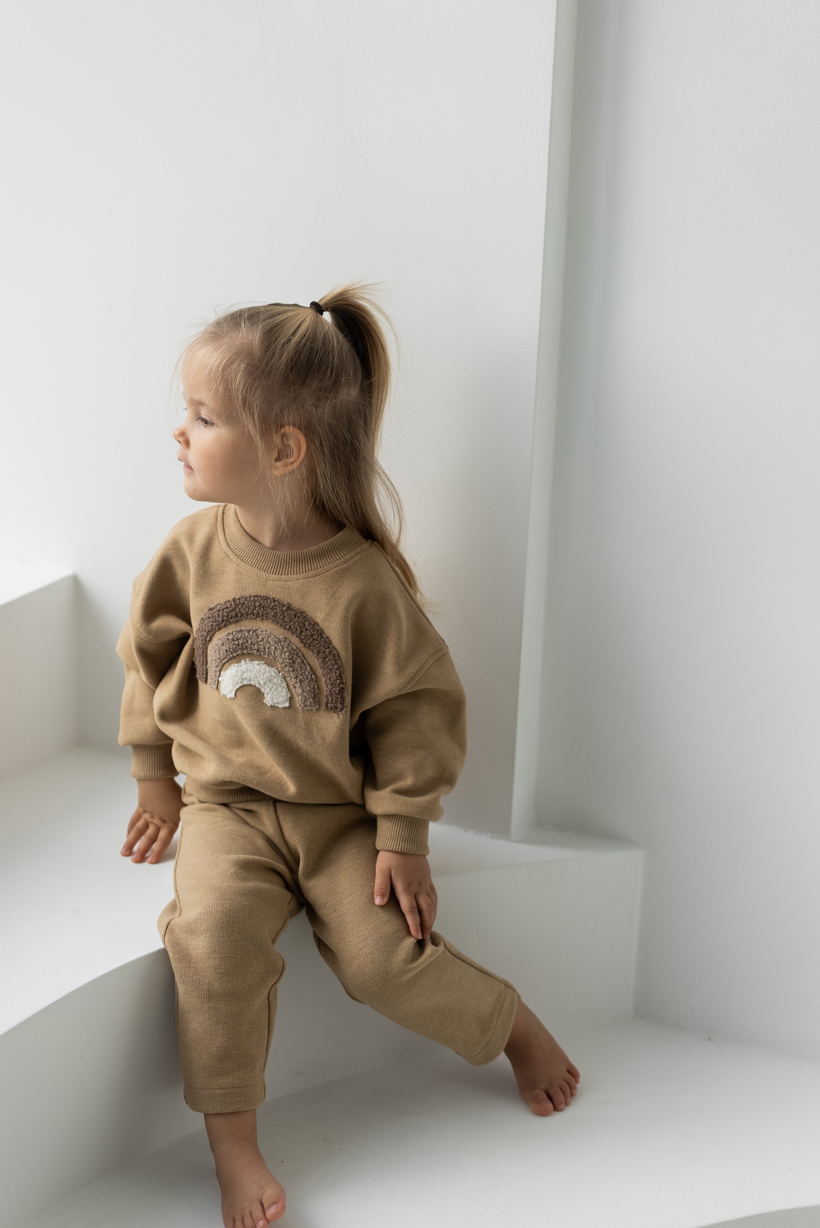 PREMIUM BABY SET IN MUSTARD
